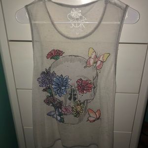 Chaser skull tank top